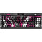 Pink and White Hipster K95 RGB PLATINUM Mechanical Gaming Keyboard Skin