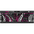 Pink and White Hipster K95 RGB PLATINUM Mechanical Gaming Keyboard Skin