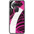 Pink and White Hipster LG K51/Q51 Clear Case