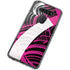 Pink and White Hipster LG K51/Q51 Clear Case