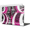 Pink and White Hipster MacBook Pro 16in (2021-25) Case plus Skin