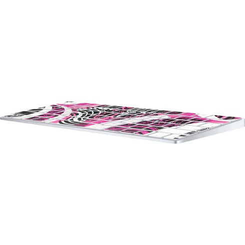 Pink and White Hipster Magic Keyboard Skin
