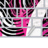 Pink and White Hipster Magic Keyboard Skin