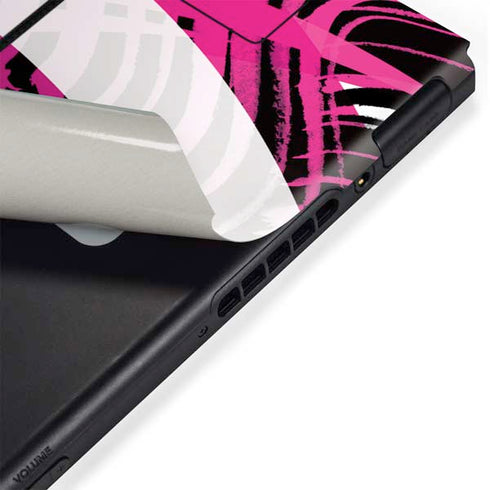 Pink and White Hipster Nintendo Switch Bundle Skin