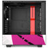 Pink and White Hipster NZXT H510 Compact ATX Mid-Tower Case Skin