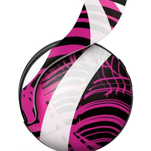 Pink and White Hipster PULSE 3D Wireless Headset for PS5 Skin