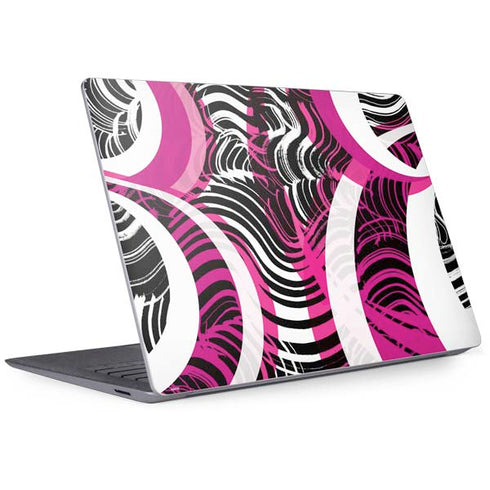 Pink and White Hipster Surface Laptop 3 13.5in Skin