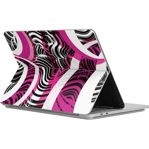Pink and White Hipster Surface Laptop Studio Skin