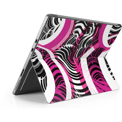 Pink and White Hipster Surface Pro 8 Skin