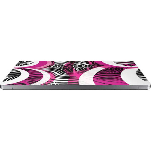 Pink and White Hipster Universal Laptop 18in (14.6 x 10.6in) Skin