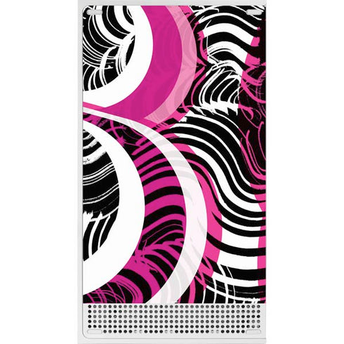 Pink and White Hipster Xbox Series S Skins