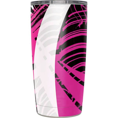 Pink and White Hipster Yeti 20oz Tumbler Skin