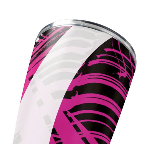 Pink and White Hipster Yeti 20oz Tumbler Skin