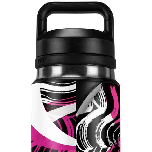 Pink and White Hipster YETI Rambler 26oz Bottle Skin