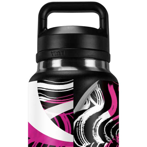 Pink and White Hipster YETI Rambler 36oz Bottle Skin