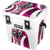 Pink and White Hipster YETI Roadie 24 Hard Cooler Skin