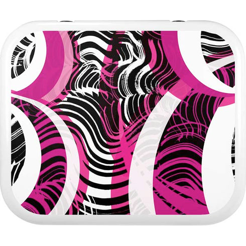 Pink and White Hipster YETI Roadie 24 Hard Cooler Skin