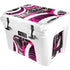 Pink and White Hipster YETI Tundra 35 Hard Cooler Skin
