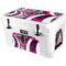 Pink and White Hipster YETI Tundra 45 Hard Cooler Skin