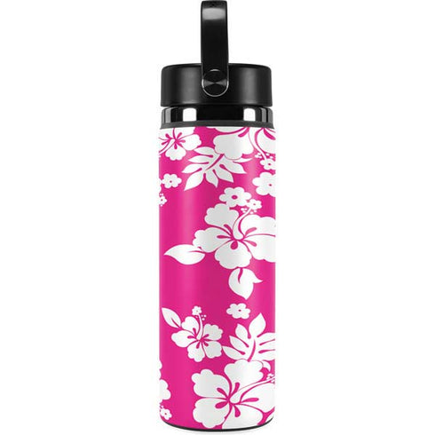 Pink and White Hydro Flask 20oz Wide Mouth Skin