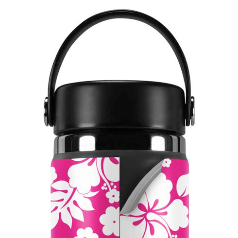 Pink and White Hydro Flask 20oz Wide Mouth Skin