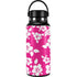 Pink and White Hydro Flask 32oz Wide Mouth Skin