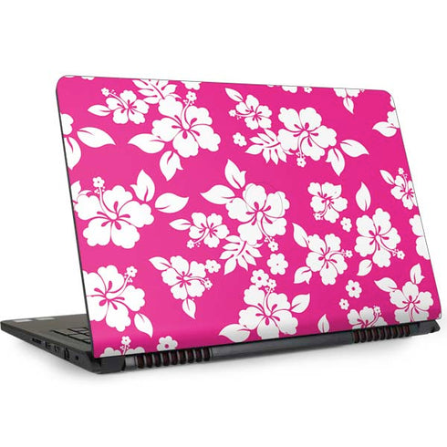 Pink and White Dell Inspiron Skin