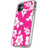 Pink and White iPhone 11 Clear Case