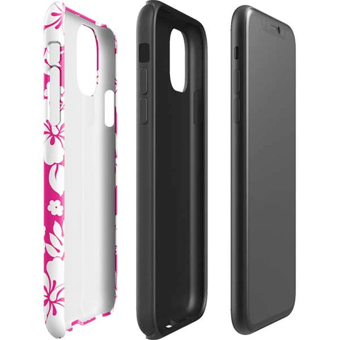 Pink and White iPhone 11 Impact Case