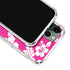 Pink and White iPhone 11 Pro Max Clear Case