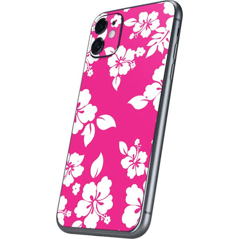 Pink and White iPhone 11 Skin