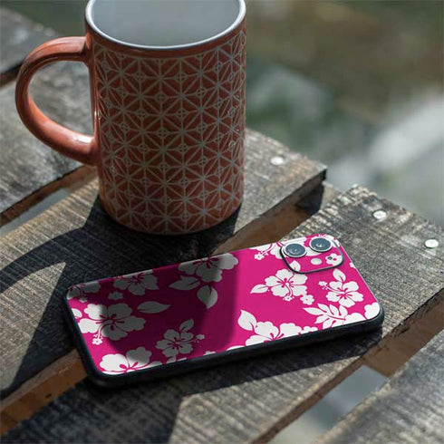 Pink and White iPhone 11 Skin