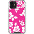 Pink and White iPhone 12 Mini Clear Case