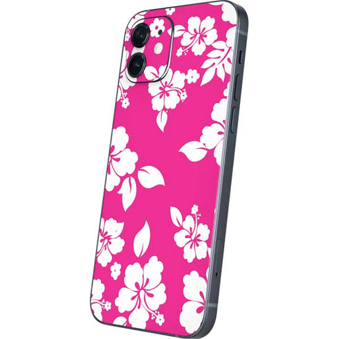 Pink and White iPhone 12 Mini Skin