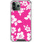 Pink and White iPhone 12 Pro Clear Case
