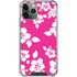 Pink and White iPhone 12 Pro Clear Case
