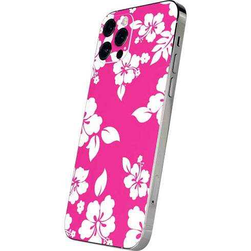 Pink and White iPhone 12 Pro Skin