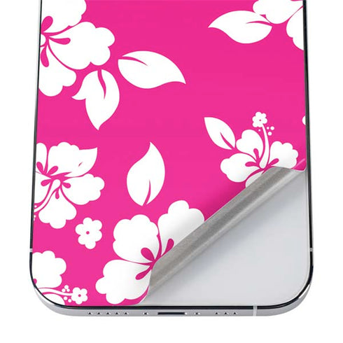 Pink and White iPhone 12 Pro Skin