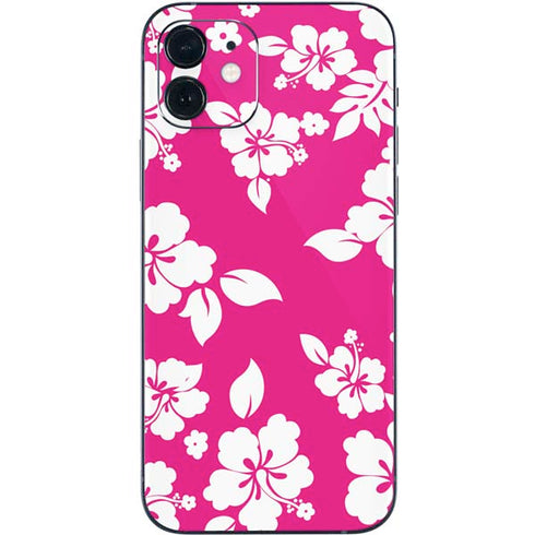 Pink and White iPhone 12 Skin