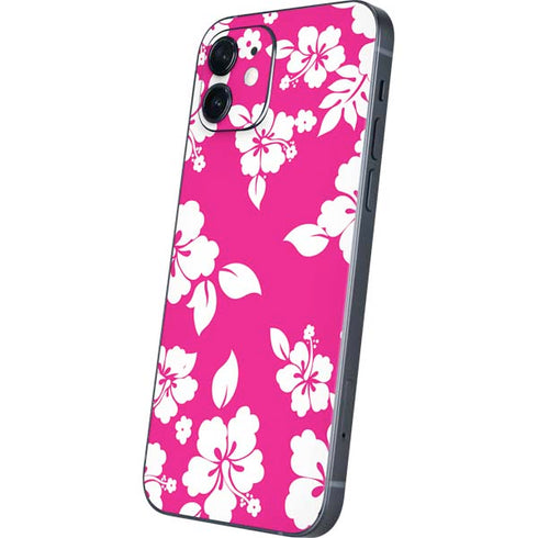 Pink and White iPhone 12 Skin