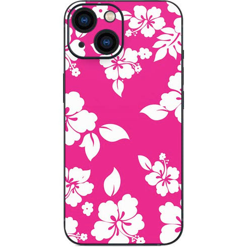 Pink and White iPhone 13 Mini Skin