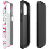 Pink and White iPhone 15 Plus Impact Case