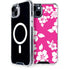 Pink and White iPhone 14 Plus MagSafe Case