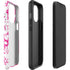Pink and White iPhone 15 Pro Impact Case