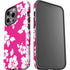 Pink and White iPhone 15 Pro Impact Case