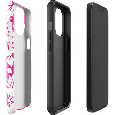 Pink and White iPhone 15 Pro Max Impact Case