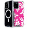 Pink and White iPhone 15 Pro Max MagSafe Case