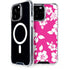 Pink and White iPhone 15 Pro Max MagSafe Case