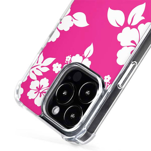 Pink and White iPhone 15 Pro Max MagSafe Case