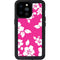 Pink and White iPhone 14 Pro Max Waterproof Case